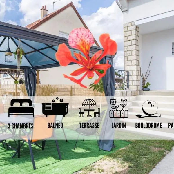 Le Flamboyant - Confort & Rareté - Premium, hotel v destinaci Saint-André-les-Vergers