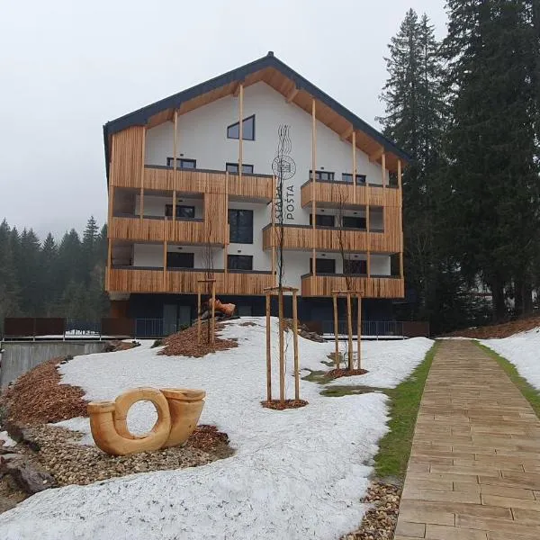 Apartmán Slunečná Stará pošta Špičák, hotel en Železná Ruda