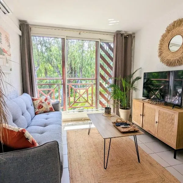 "Côté Lagon" à deux pas du lagon、Saint-Paulのホテル