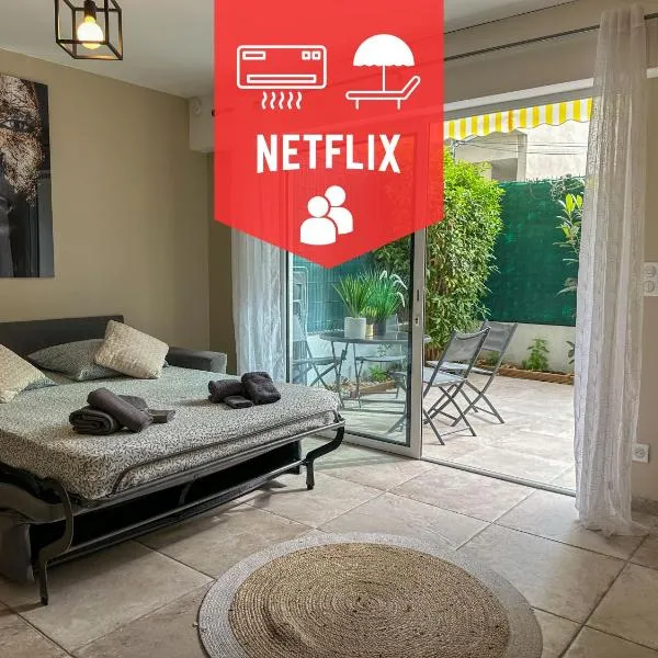 COSY MADRID, appartement proche de la mer, hotell i Cannes