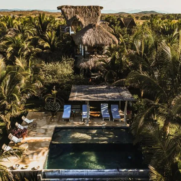 Tierra Blanca में, होटल Casa Chula Hotel Boutique Frente al Mar