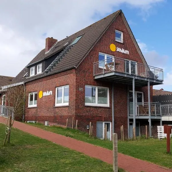 Haus Sandkorn: Baltrum şehrinde bir otel