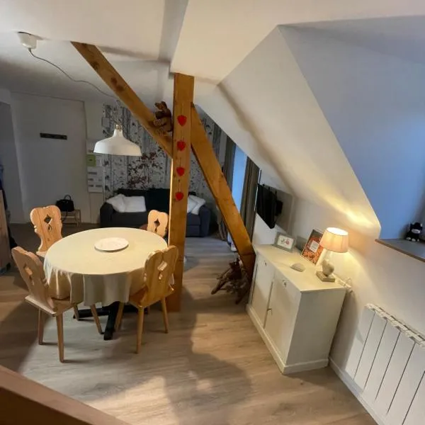 Beau duplex vue sur le Lac Blanc, hotel en Orbey