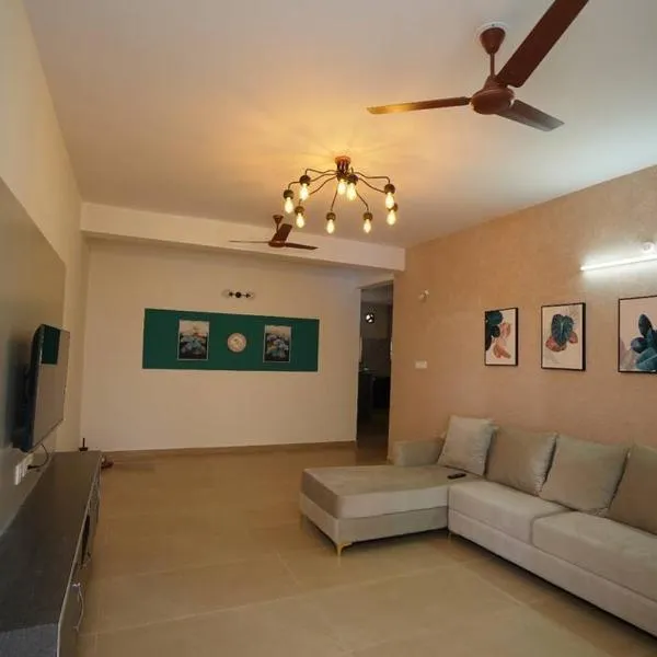 Chez Moi - 2BHK, Near US Embassy, Gachibowli，位于海得拉巴的酒店