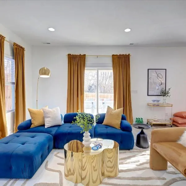 Cozy Oasis Home IU 9min l Downtown 8min l 4beds l 2 1l2 bath, hotel v destinaci Bloomington