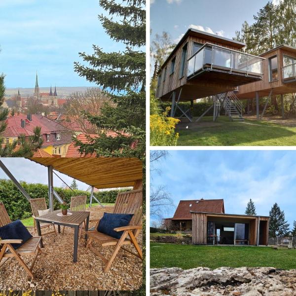 Baumhaus und Tinyhaus