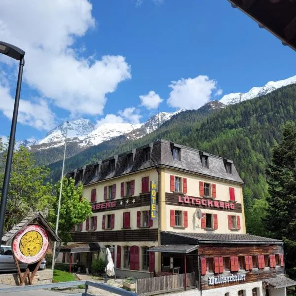 Lötschberg Zentrum、Kippelのホテル