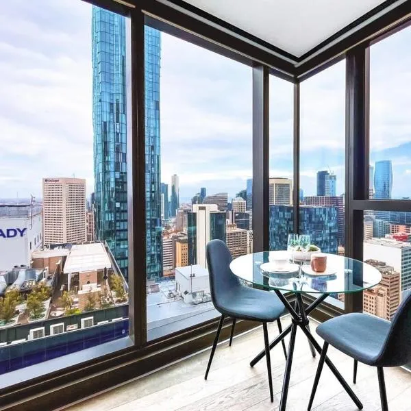 High-rise condo in Melbourne CBD, hotel in Melbourne