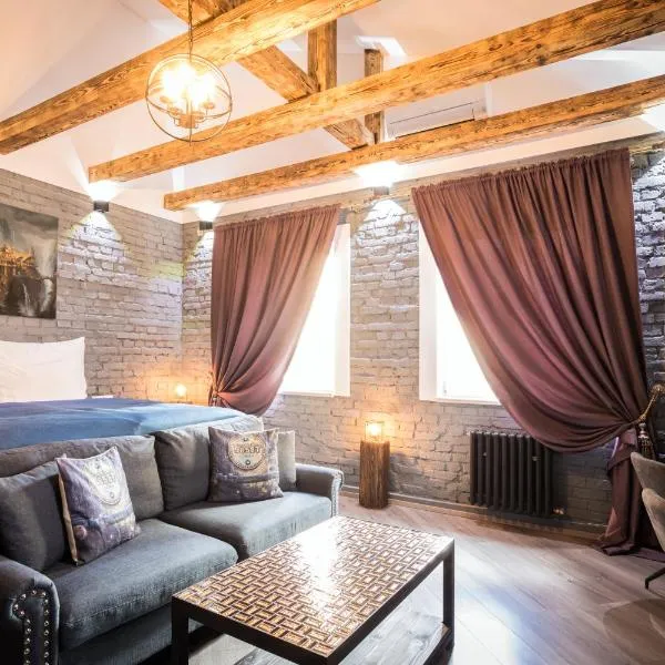 Residence IRON CUBE, hotel en Karlovy Vary