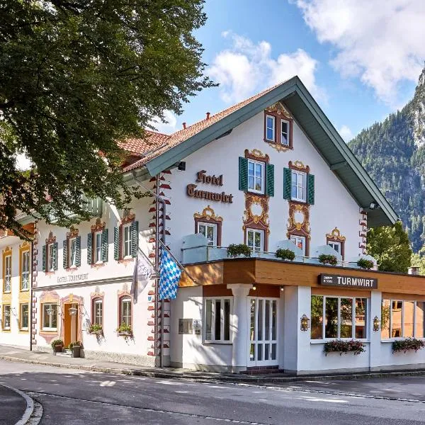 Zum Turm - Apartments und Gästezimmer, hotell i Oberammergau