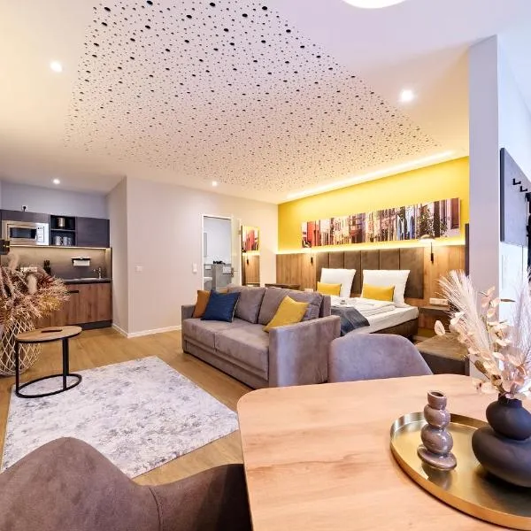 XZLLENZ Traum Studio-Apartment, Frei-Parken, U-Bahn, Küche, hotel v Norimberku