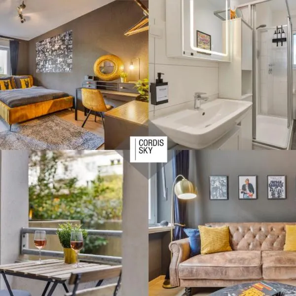 Rock trifft Ruhrpott by Cordis Sky für bis zu 3 Personen 5 Minuten zur Messe Essen oder Hauptbahnhof, hotel a Essen