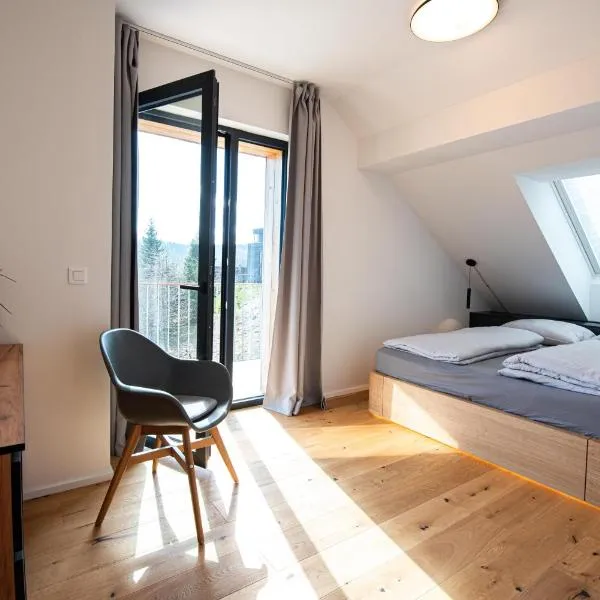 Ski&Bike horský apartmán 502, hotel v Janských Lázních