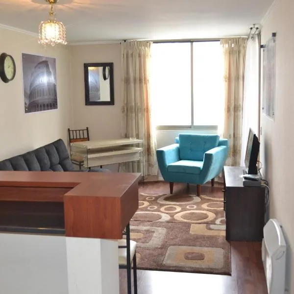 Departamento en Santiago Centro, hotel en Santiago