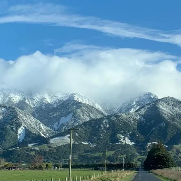 Alpine Manuka View Cabin, hotel v destinaci Kaikoura