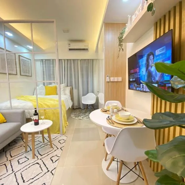 1BR w/ Balcony near Megamall: The Admiral‘s Lounge, hotel in Manila