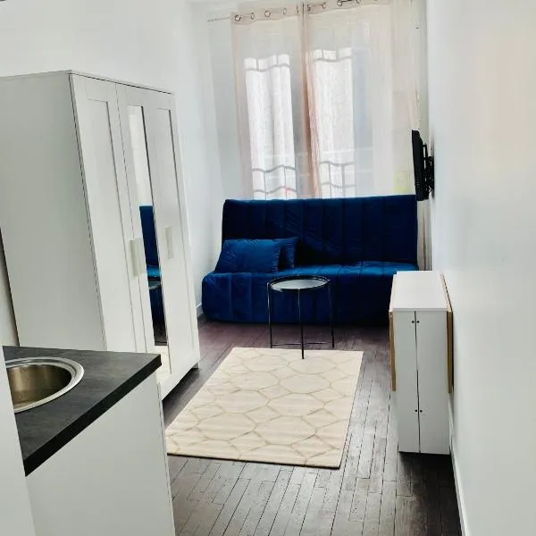 Studio cosy wifi terrasse CHU-Cite administrative-Primrose, hotel in Bordeaux