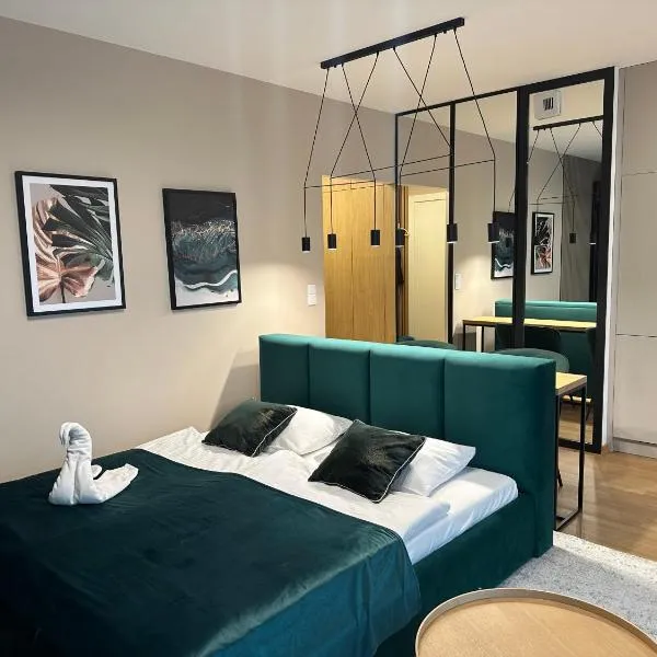Tauron Arena Apartment with Garage - Kraków Lema, hotel v Krakově