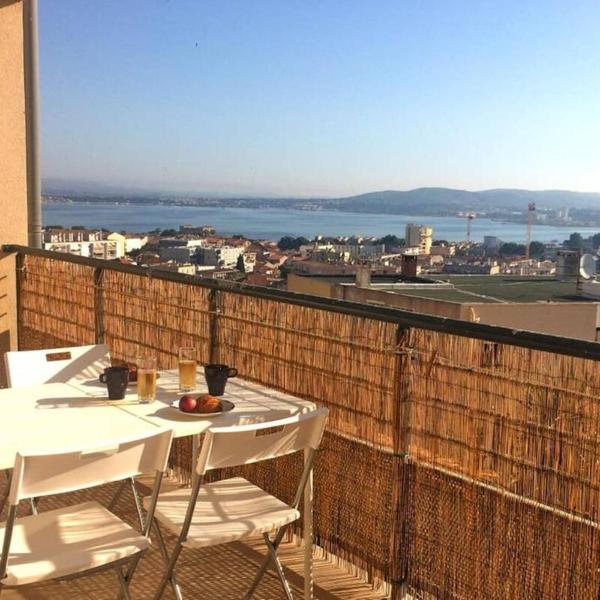 Au Marestany, vue mer.