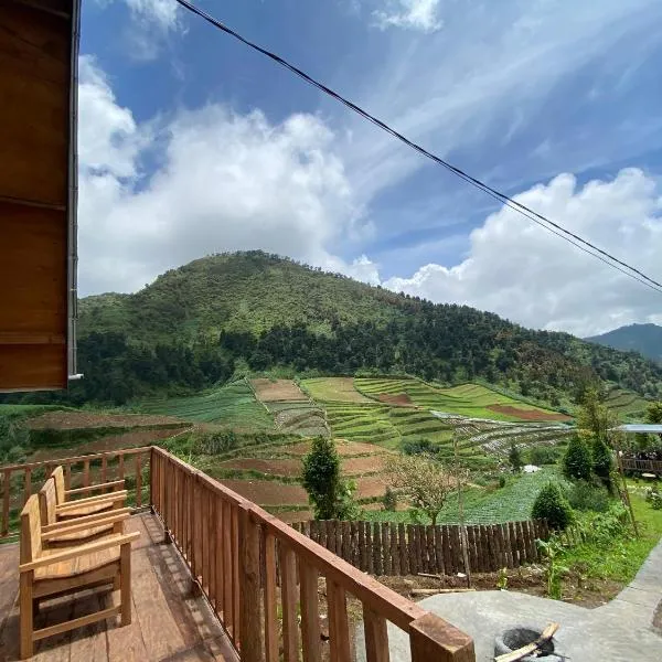 Satha private villa Dieng、Banjarnegaraのホテル