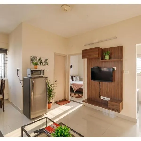 BluO Park View 1BHK HSR Layout - Terrace Garden，位于班加罗尔的酒店