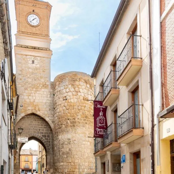 Hostal SIN RECEP24H Puerta de la Villa - Pet friendly & Restaurante, hotel in Almazán