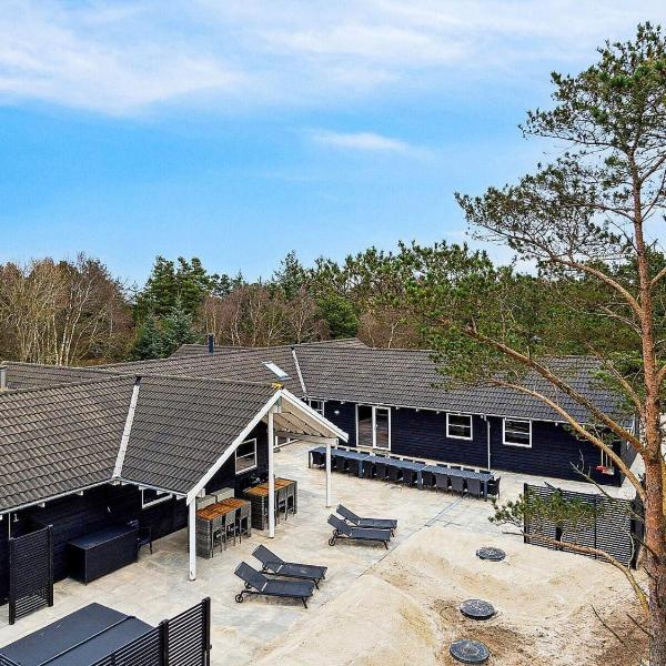 24 person holiday home in Bl vand