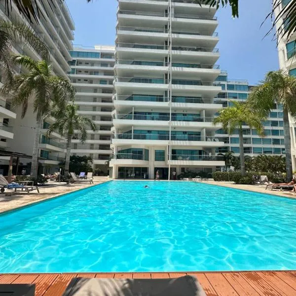 Playa -Boquilla -Apto en Condominio, hotel in Cartagena de Indias
