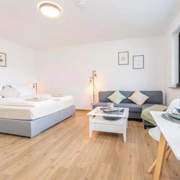 Modernes Apartment mit privatem Stellplatz wenige Minuten von der Innenstadt & Mosel, hotel en Coblenza
