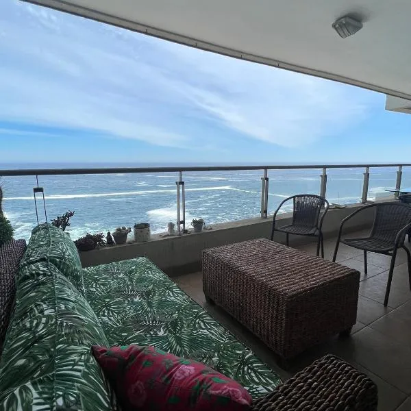 Departamento Eurocosta Primera Linea, hotel en Concón