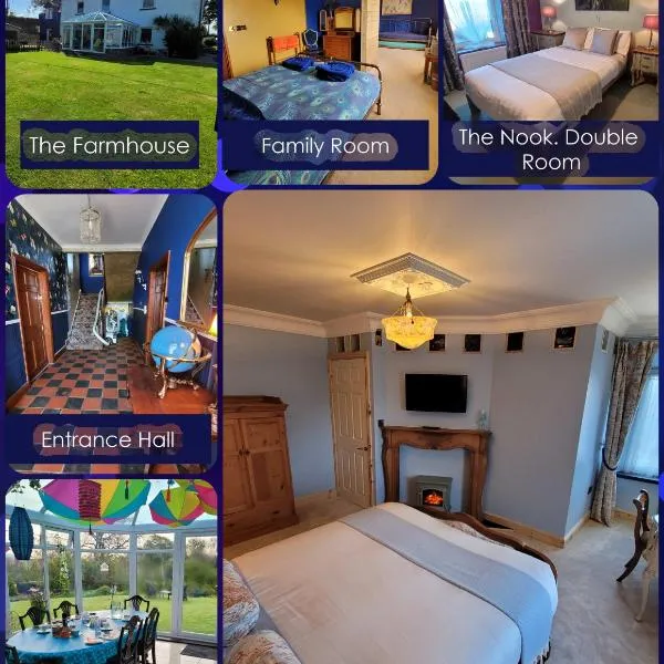 Farmhouse B&B Family stay or Romantic break, on our smallholding close to Narberth, hôtel à Narberth