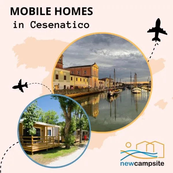 New Campsite in Cesenatico Camping Village, hotel v destinaci Cesenatico