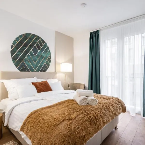 Rose Garden Residence - Boutique Apartments in City Center,位于布达佩斯的酒店