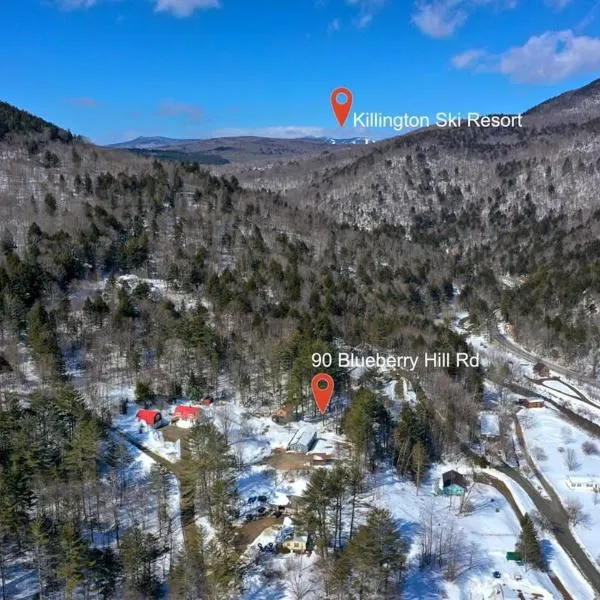 Blueberry Hill Escape Pet Friendly HotTub Fire pit, hotel v destinaci Bridgewater