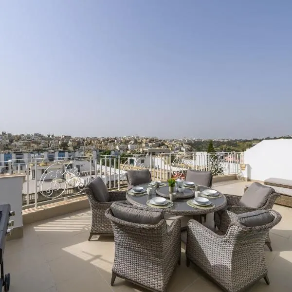 Breathtaking Penthouse Crimson Court B, hotel v destinaci Is-Swieqi