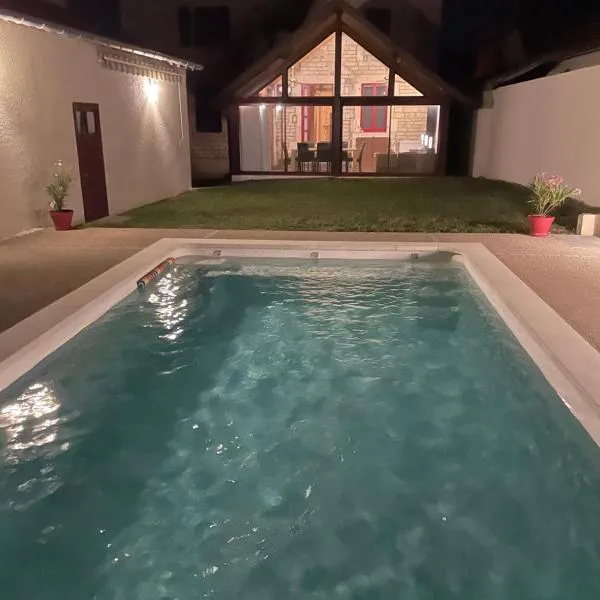 Chez Laurence、Saint-Aubinのホテル