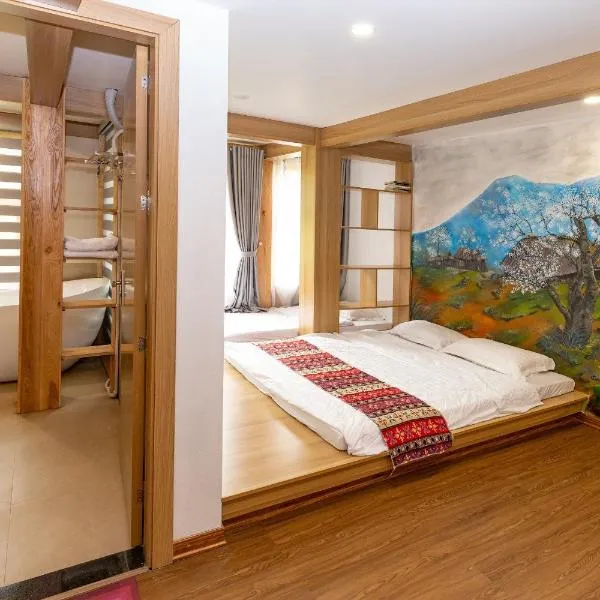 Nhà Của Bin - Bin's House (Xóm Bin, xã Pù Bin, huyện Mai Châu, Hòa Bình)、マイチャウのホテル