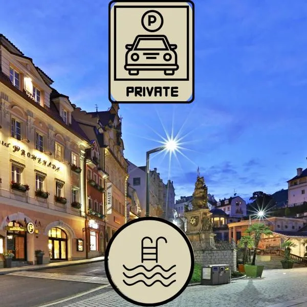 Promenáda Romantic Hotel, hotel in Karlovy Vary