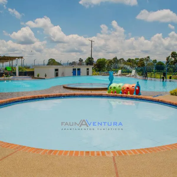 Apartamento Faunaventura cerca Parque del Café con piscina，位于蒙特内哥罗的酒店