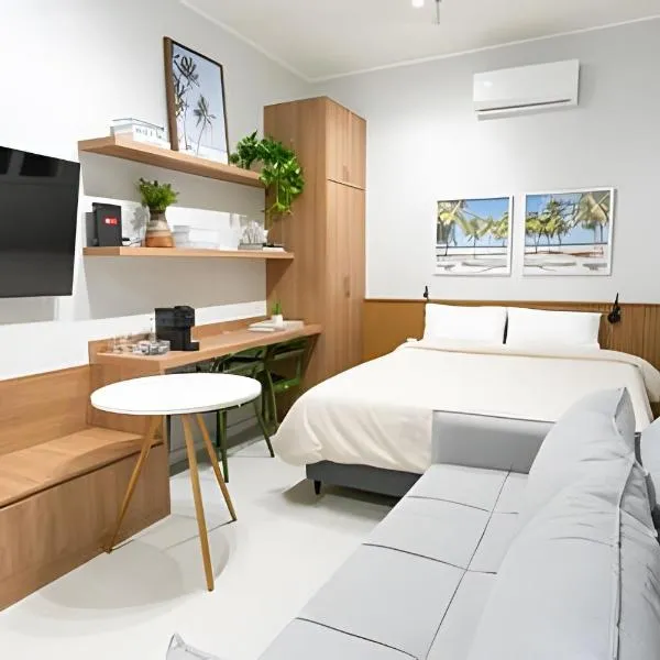 Lindo loft c/ banheira no Leblon, hotel no Rio de Janeiro
