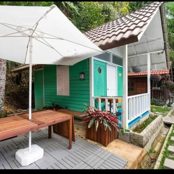 Hillside cottage chalet studio, hotel v destinaci Tanah Rata