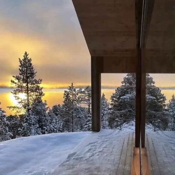 Ny hytte i Malangen、Nordbyのホテル