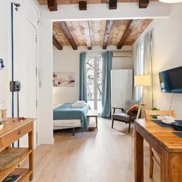 Lodging Apartments Beach Studio P1, hotel a Barcelona