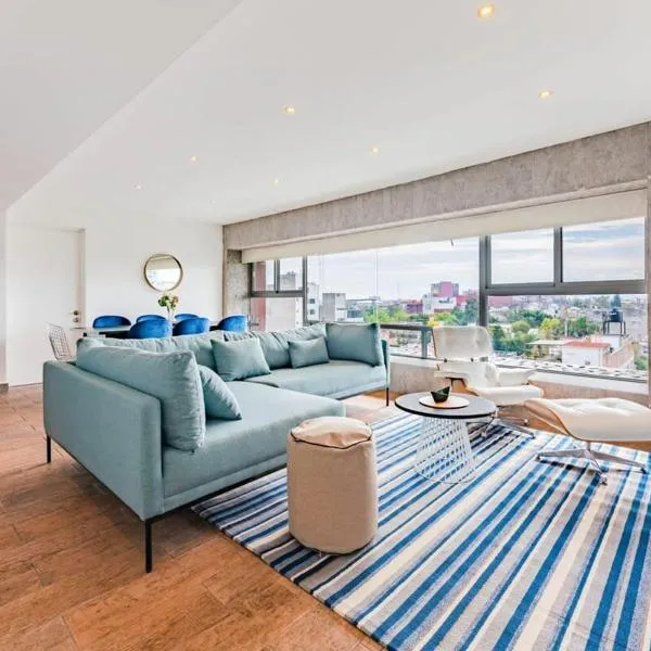 Family friendly Roma Condo 247 Security Parking, hotel en Ciudad de México