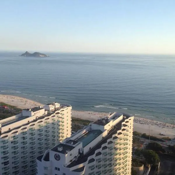Beachfront Condo Large Apartament、リオデジャネイロのホテル