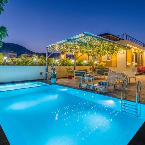 ELIVAAS 2 BHK Pet Friendly Villa with Pvt Pool - Heaven in Hill, hotel di Udaipur