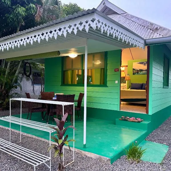 « Le Green House » by Meri lodge Huahine: Fare’de bir otel