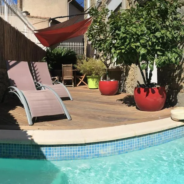 La Cigaline, hotel v destinaci Laure-Minervois