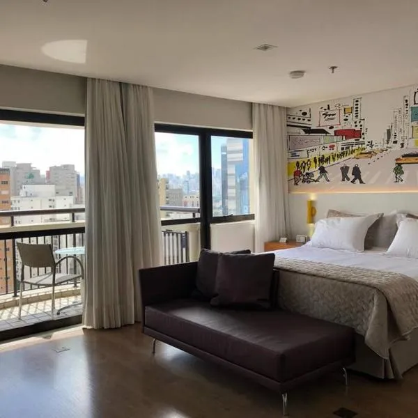 Vista Panorâmica no Itaim Bibi - TC 20º andar, hotel en São Paulo