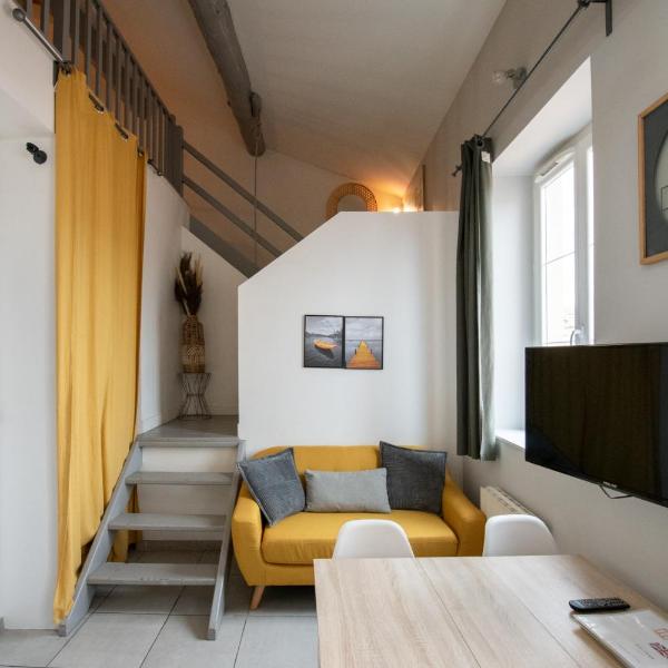 Duplex Scandinave A Cosy et calme - Lyon Part-Dieu